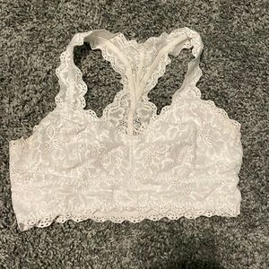 White Felina bralette